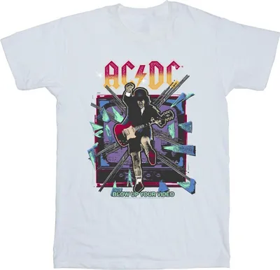 Produktbild von ACDC - "Blow Up Your Video" T-Shirt für Herren BI7567 (M) (Weiß)