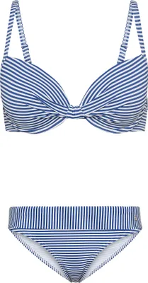 Produktbild von s.Oliver Bügel-Bikini hellblau-weiß Größe 34 Cup C