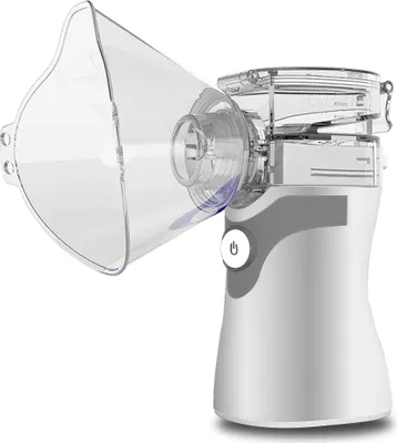 Image de Nébuliseur Inhalateur portable Nébuliseur avec embout buccal pour enfants et adultes, ultrasons pour les maladies respiratoires, l'asthme, la toux Efficace