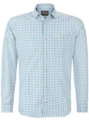 Productafbeelding van Stockerpoint heren traditionele blouse Campos3, maat S-4XL. Traditioneel en modern