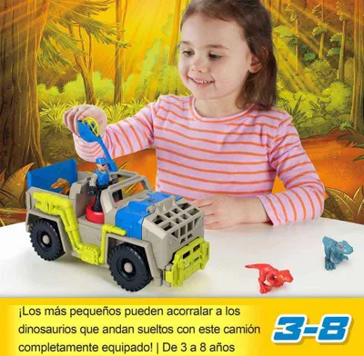 Image de Imaginext Jurassic World Transport Dino Truck