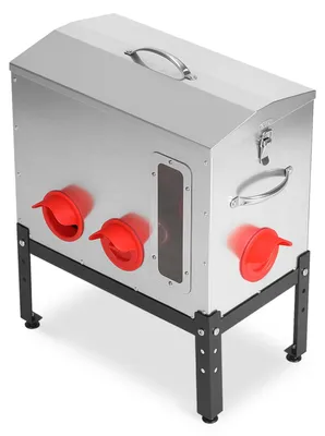 Productafbeelding van Eikuavons voerautomaat voor pluimvee, 18 kg / 40 lb, met 6 voeropeningen, verzinkte kippenvoederdispenser met kijkvenster, draaghandvat en verstelbare hoogte (3 standen)