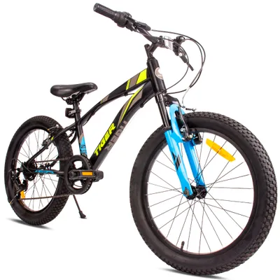 Produktbild von Rower dziecięcy 20 cali chłopięcy 6 biegów Shimano amortyzator szerokie opony Tiger Bike