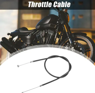 Image de Accélérateur Câble Droit Connecteur pour 49cc Moto Vélo Noir