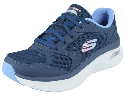Produktbild von SKECHERS Damen Sneaker blau Textil - Größe: 36
