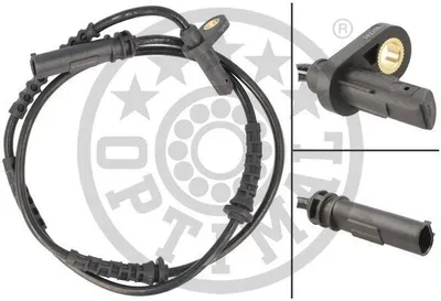 Produktbild von OPTIMAL ABS Sensor Raddrehzahl Vorne Links Vorne Rechts für BMW 5 Touring (F11) 06-S317