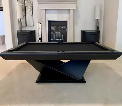 Obrázok produktu pre Čierny biliardový stôl 7 ft, hracia plocha, turnajový stôl