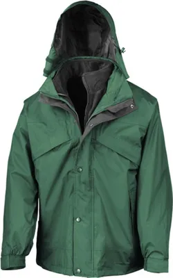 Produktbild von Result R68X | 3-in-1 Zip & Clip Jacket - Farbe: Bottle - Größe: L