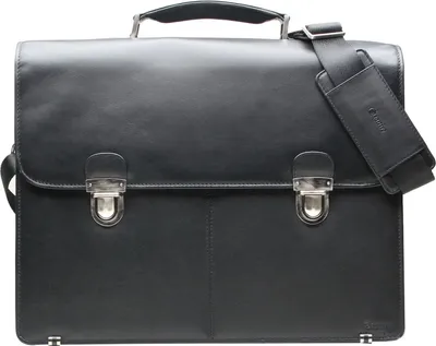 Produktbild von Esquire Businesstasche Laptoptasche mit Laptopfach Oxford Briefcase Black schwarz