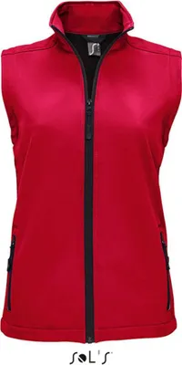Produktbild von SOLs 02888 | Damen Race Bodywarmer Women Softshell - Wasserabweisend - Farbe: Pepper Red - Größe: XL