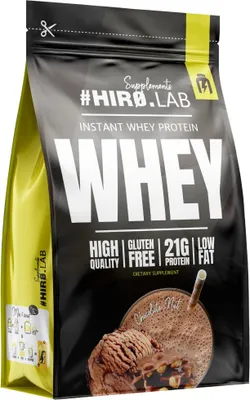 Produktbild von Hero.Lab | Instant Whey Protein | High Quality Whey Concentrate Chocolate with nuts
