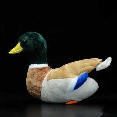 Produktbild von Stockente Kuscheltier 30 cm – Weiches Plüsch Stofftier Ente