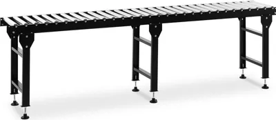 Obrázek produktu pro Expondo MSW Válečkový dopravník – 400 kg – 300 cm – 30 válečků – výškově nastavitelný