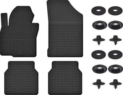 Produktbild von Gummimatten Mit Stoppern Für: Lexus Rx Iv  (2015-2022) Schwarz Set
