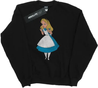 Produktbild von Disney - "Alice In Wonderland Alice" Sweatshirt für Herren BI7548 (L) (Schwarz)