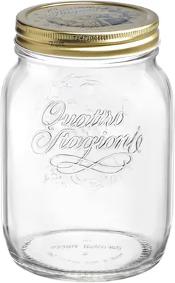 Vorratsglas 2 Liter Weithals mit Deckel Quattro Stagioni Maxi
