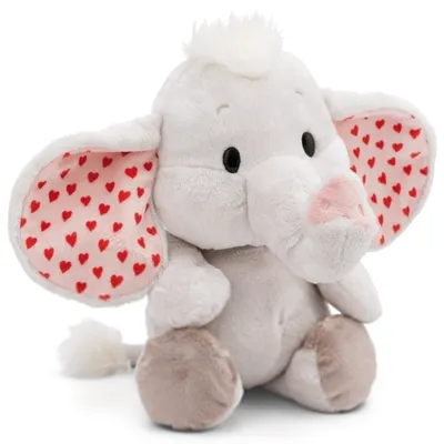 Produktbild von NICI Schlenker Love Elefant mit Herz Ohren 61489 - Kuscheltier Love Elefant 48cm