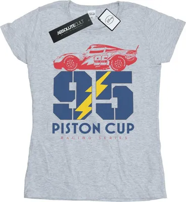 Obrázok produktu pre Disney - Dámske tričko "Cars Piston Cup 95" BI13571 (M) (Grey)