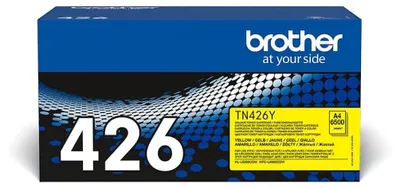 Image de Brother TN426Y - Super Jumbo - jaune - original - cartouche de toner - pour Brother HL-L8360CDW, MFC-L8900CDW (TN426Y)
