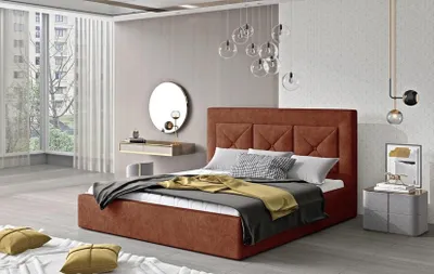 Produktbild von Klassisches Bett Modern Stil Doppel Holz Hotel Betten 220x220 Schlafzimmer Neu