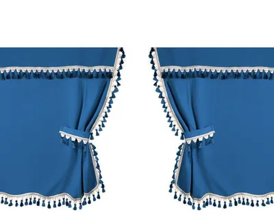Immagine prodotto di Tende Lampa per autocarri, cabina standard - blu