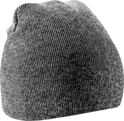 Produktbild von Beechfield Uni Basic Strick Wintermütze RW209 (Einheitsgröße) (Antik Grau)