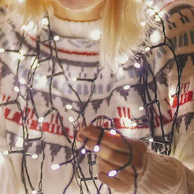 Obrázok produktu pre Jopassy rozprávkové svetlá 20m 200LED 8 svetelných režimov IP44 vodotesné vianočné svadobné party záhradné dekorácie, studená biela