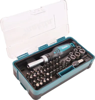 Produktbild von Makita B-36170 Ratschen + Bit-Set 47tlg