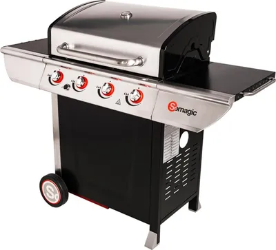 Image de MANHATTAN 400GPI barbecue à gaz 4 brûleurs 14kW