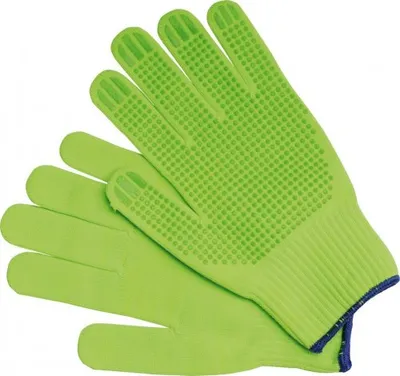 Immagine prodotto di Guanti da lavoro in cotone verde taglia 8