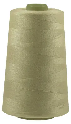 4572m Polyester Overlock Garn grünbeige