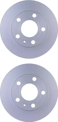 Produktbild von 2 Bremsscheiben voll Ø 68 mm 9,9 mm HELLA passend für u.a. AUDI A4