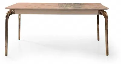 Obrázok produktu pre Jedálenský stôl, béžová farba, moderný, elegantný, jedálenský stôl, kuchynský stôl, stôl