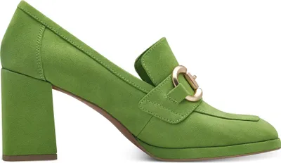 Produktbild von MARCO TOZZI Damen Pumps Zierspange Loafer Blockabsatz 2-24416-42, Größe:41 EU, Farbe:Grün