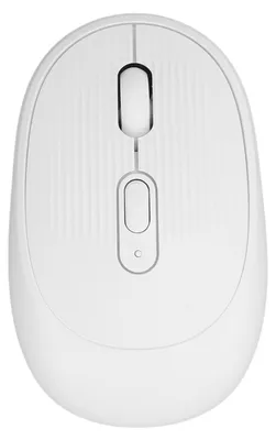 Zdjęcie produktu dla Cicha, przenośna mysz bezprzewodowa 800/1600/2400 DPI, mysz optyczna 2,4 GHz z odbiornikiem USB do laptopów i komputerów Chromebook, kolor biały