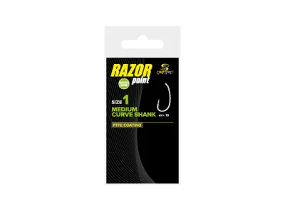 Obrázok produktu pre Carp Spirit Medium Curve Shank Hooks grau ACS350051