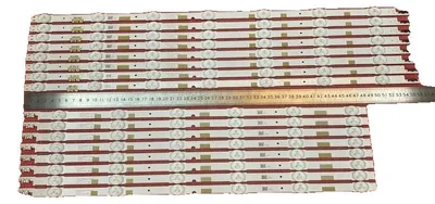 Immagine prodotto di Set di retroilluminazione a LED, 16 pezzi, lunghezza 1024 mm, potenza 3 V, compatibile con UE50JU6800/6850, flusso luminoso 60