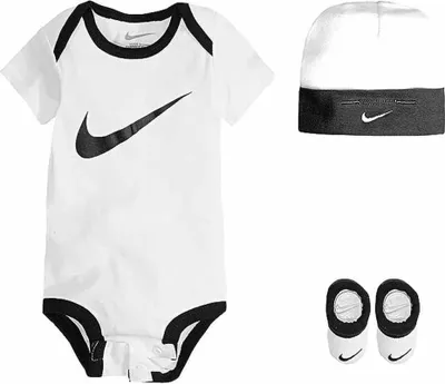Produktbild von Nike Kids Ln0072 Kurzarm-set Weiß 0-6 Months Junge Weiß 0-6 Months