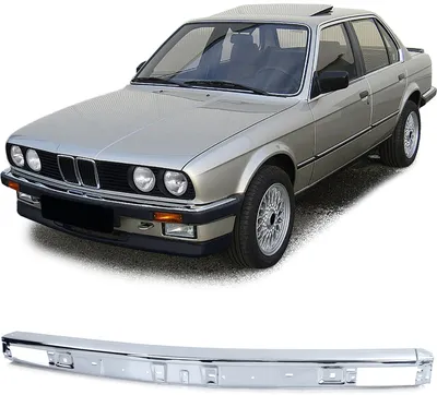 Produktbild von Front Stoßstange Chrom Mittelteil für BMW 3er E30 ab 1982-1987
