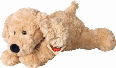 Produktbild von Teddy Hermann Kuscheltier Schlenkerhund beige 28 cm Plüschhund