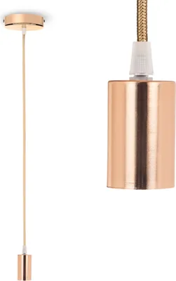 Produktbild von Smartwares IDE-60014 Pendelleuchte, 0 Glühbirne(n), E27, IP20, Roségold