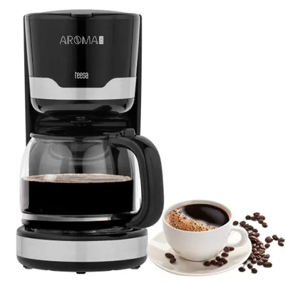 Filterkaffeemaschine 1,5 l Glaskanne AROMA 100 schwarz