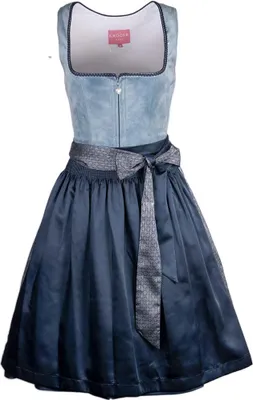 Produktbild von Krüger Madl Dirndl 'Dirndl Dena (60cm)', 415568-060, blau, Gr. 44