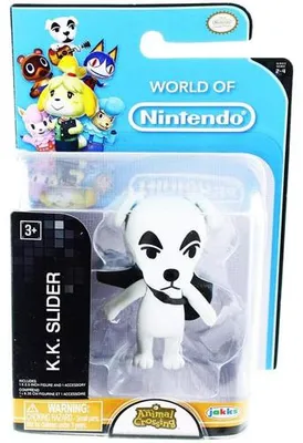 Immagine prodotto di Animal Crossing - K.K. Slider figura da collezione dettagliata da 6 cm, con licenza ufficiale e perfetta per i fan della famosa serie di giochi