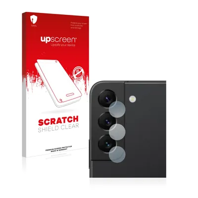 Produktbild von upscreen Schutzfolie für Samsung Galaxy S22 5G (NUR Kameraschutz) Displayschutz Displayschutzfolie Folie Klar Transparent