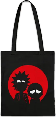 Produktbild von Urban Backwoods R and M, Stofftasche, Farbe: Schwarz