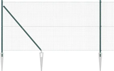 Obrázek produktu pro vidaXL Drátěný plot s hroty 10 x 1,2 m (š x v)