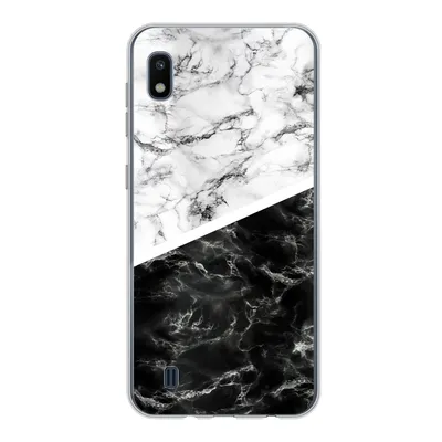 Produktbild von MuchoWow® Handyhülle Schutzhülle Hülle für Samsung Galaxy A10 Marmor - Chic - Collage Silikon Softcase Handy Hülle - Schutzhülle