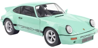 Modellauto 1:18 Porsche 911 IROC mintgrün 1974 Metall