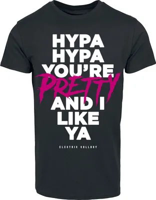 Produktbild von Electric Callboy T-Shirt Herren Hypa Hypa Lyrics schwarz S